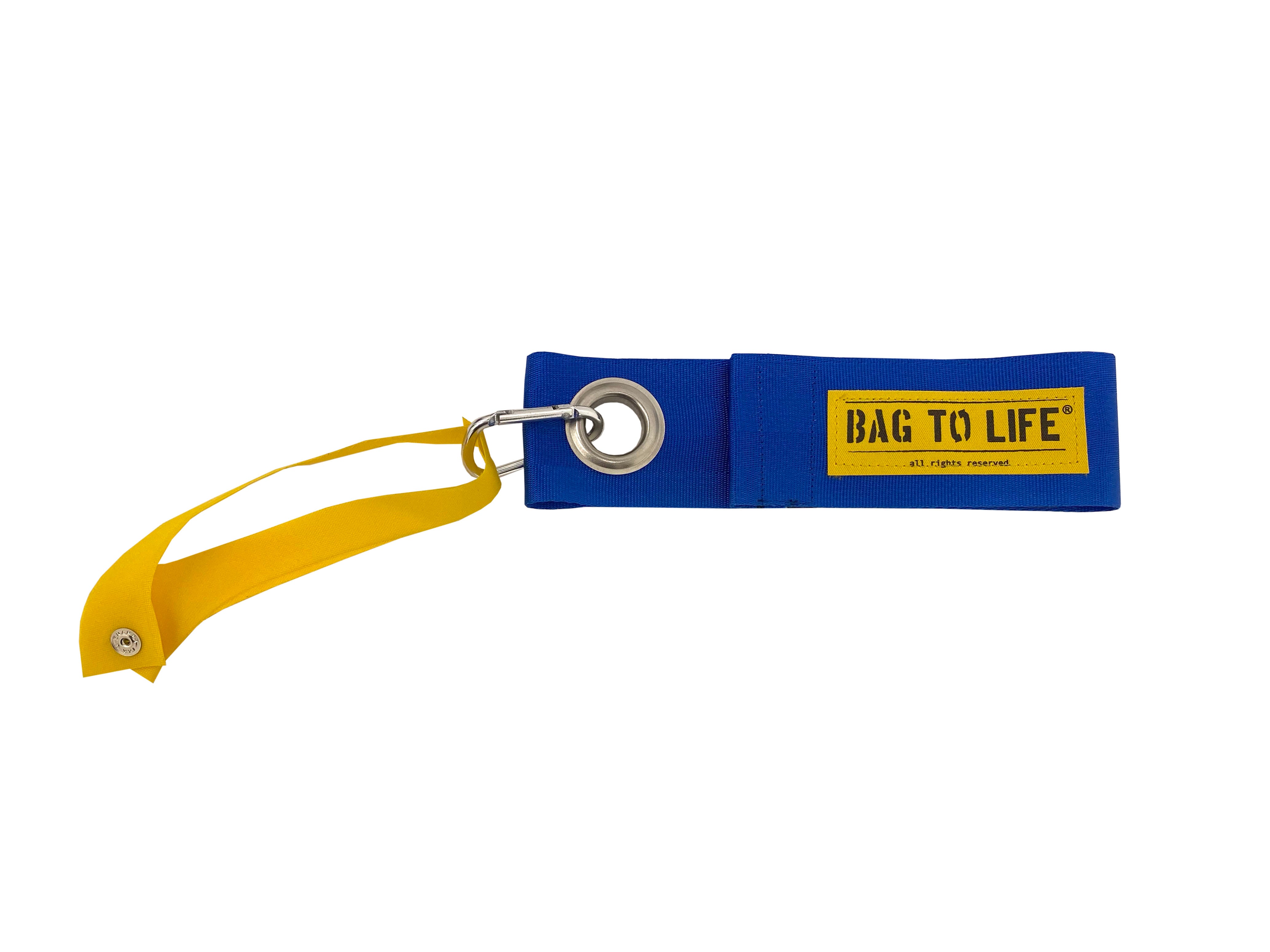 Alpha Suitcase Sign blue - Luggage tag