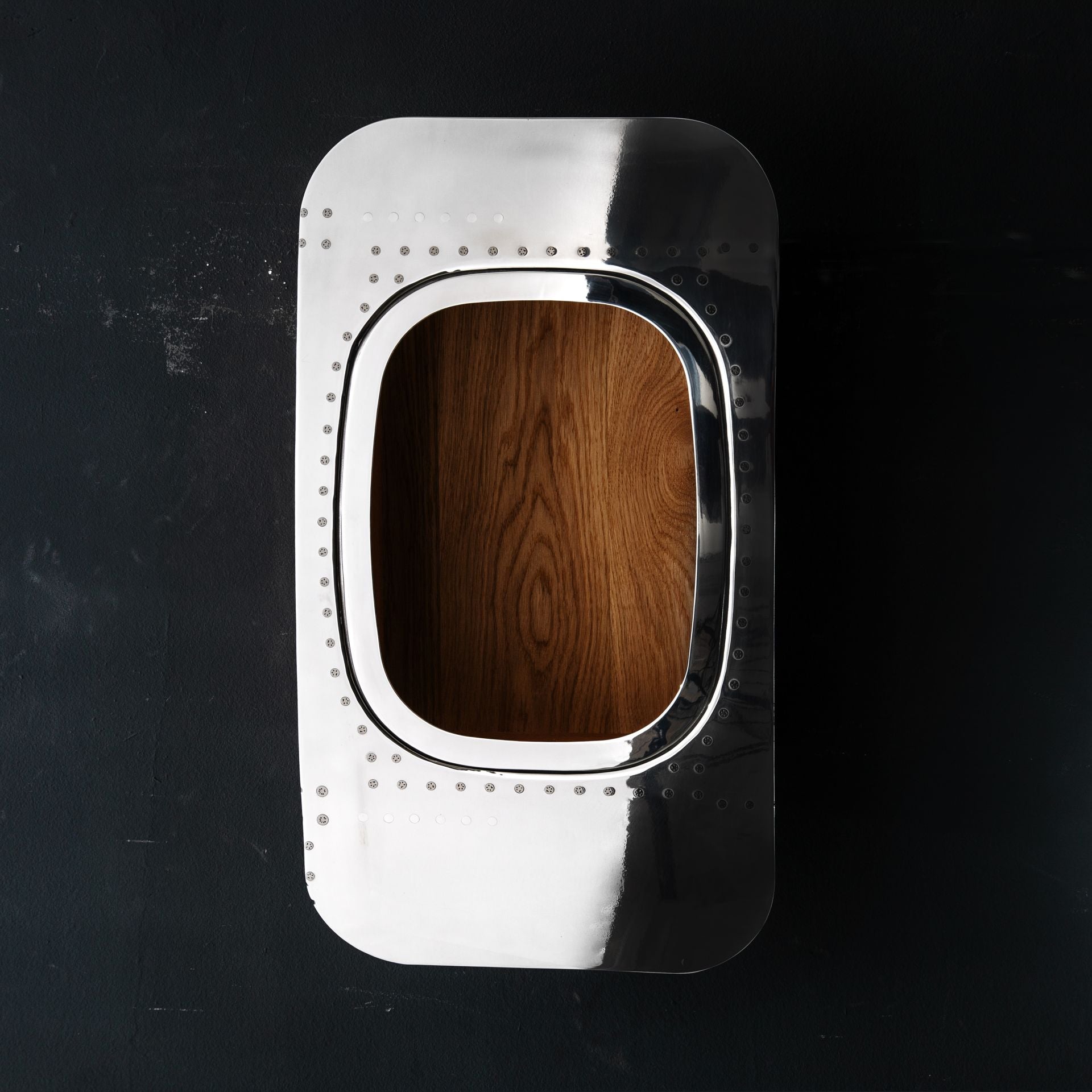 1-Door Wall Bar - High-Gloss Polished