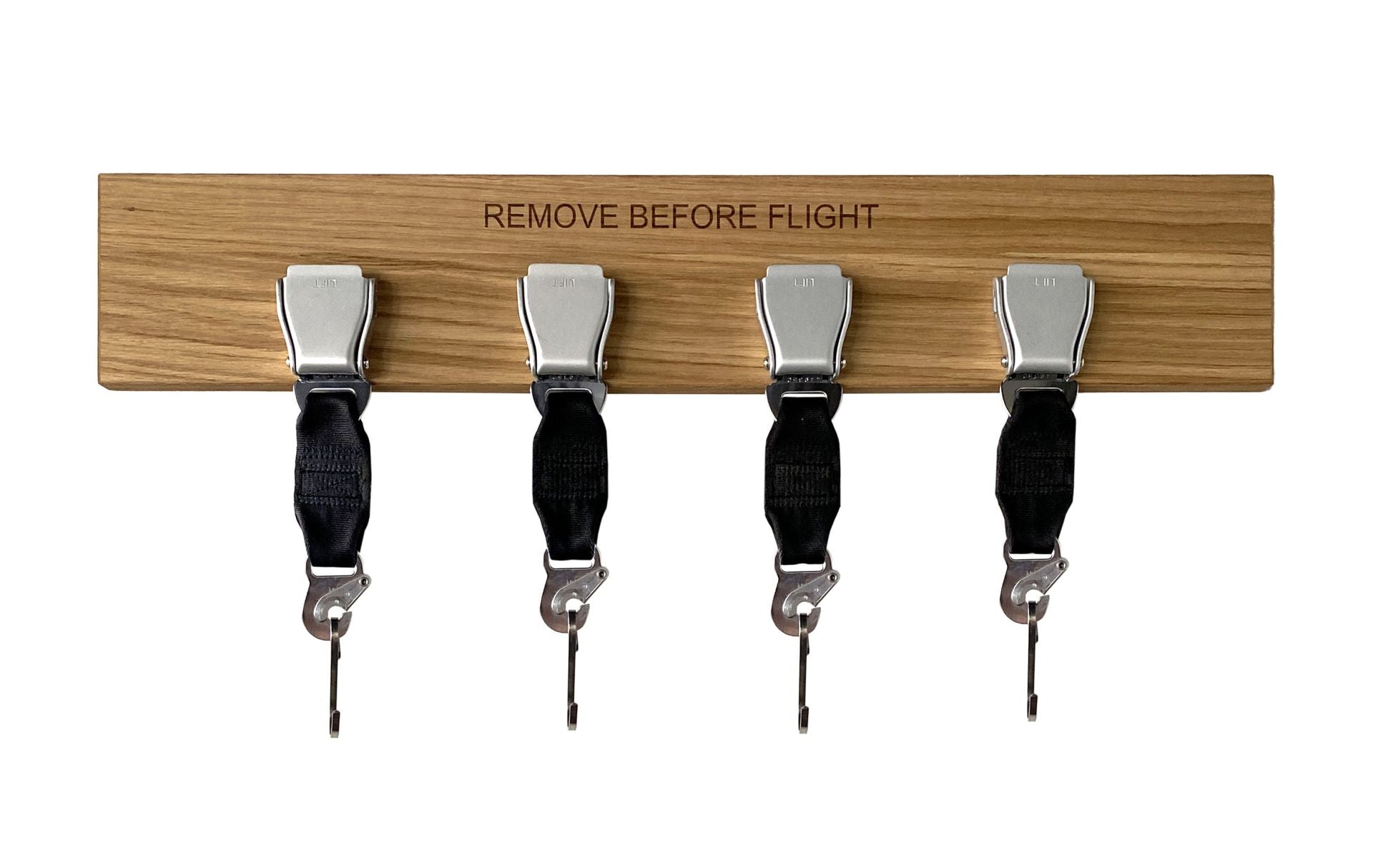4-Hook Seatbelt Buckle Coat Rack