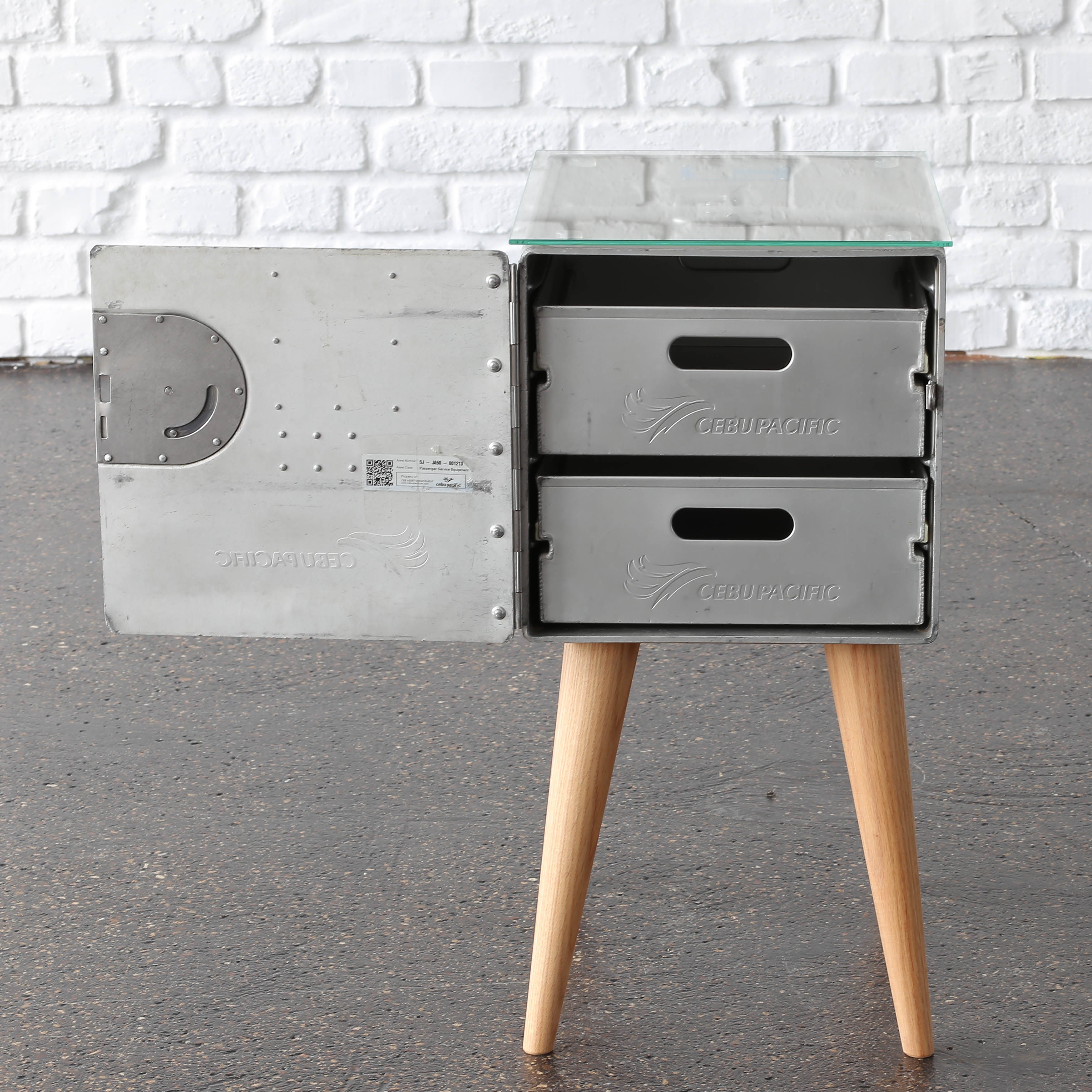 Beistelltisch - Standard Service Unit - Eiche