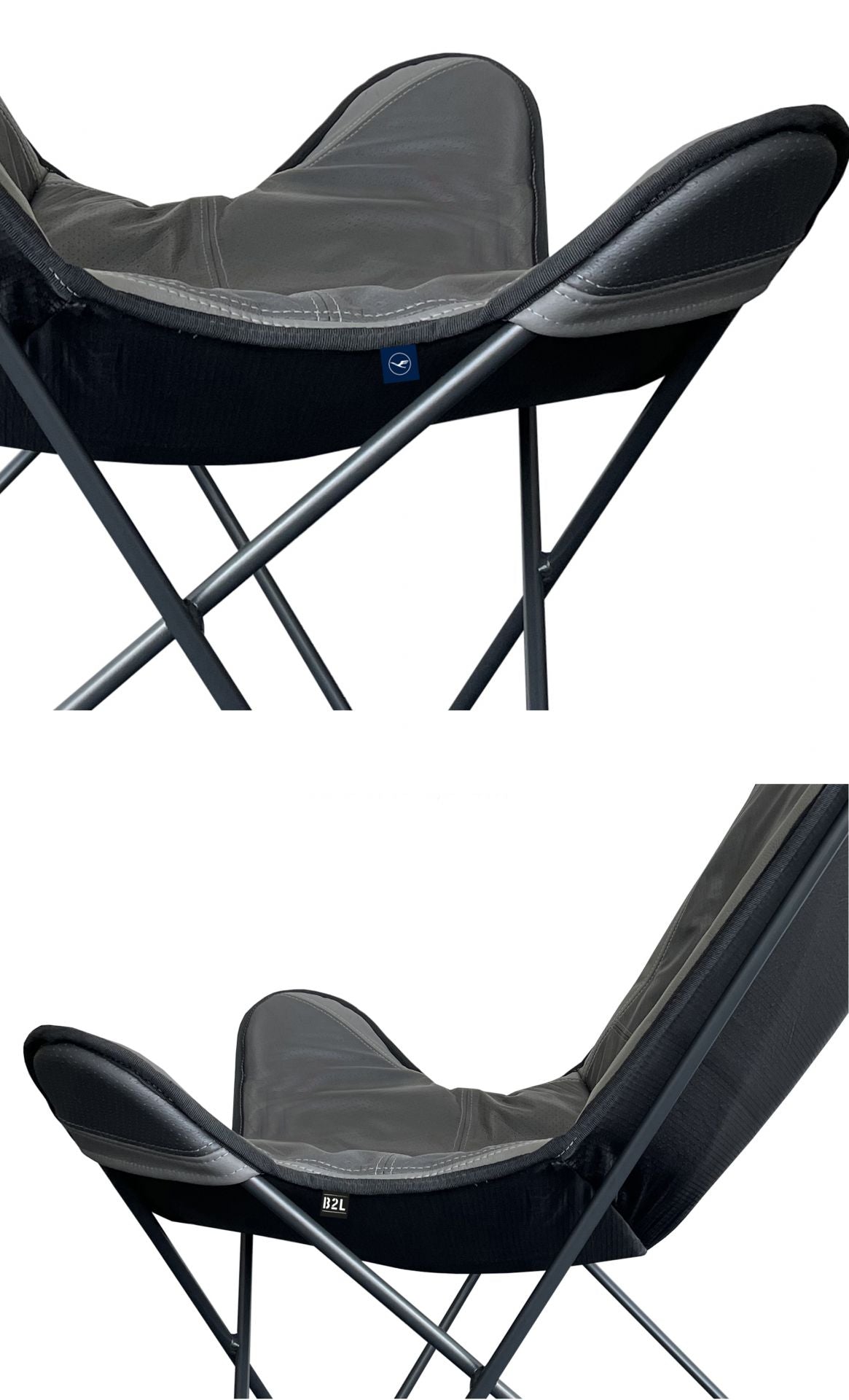 ButterFLY Chair aus Leder