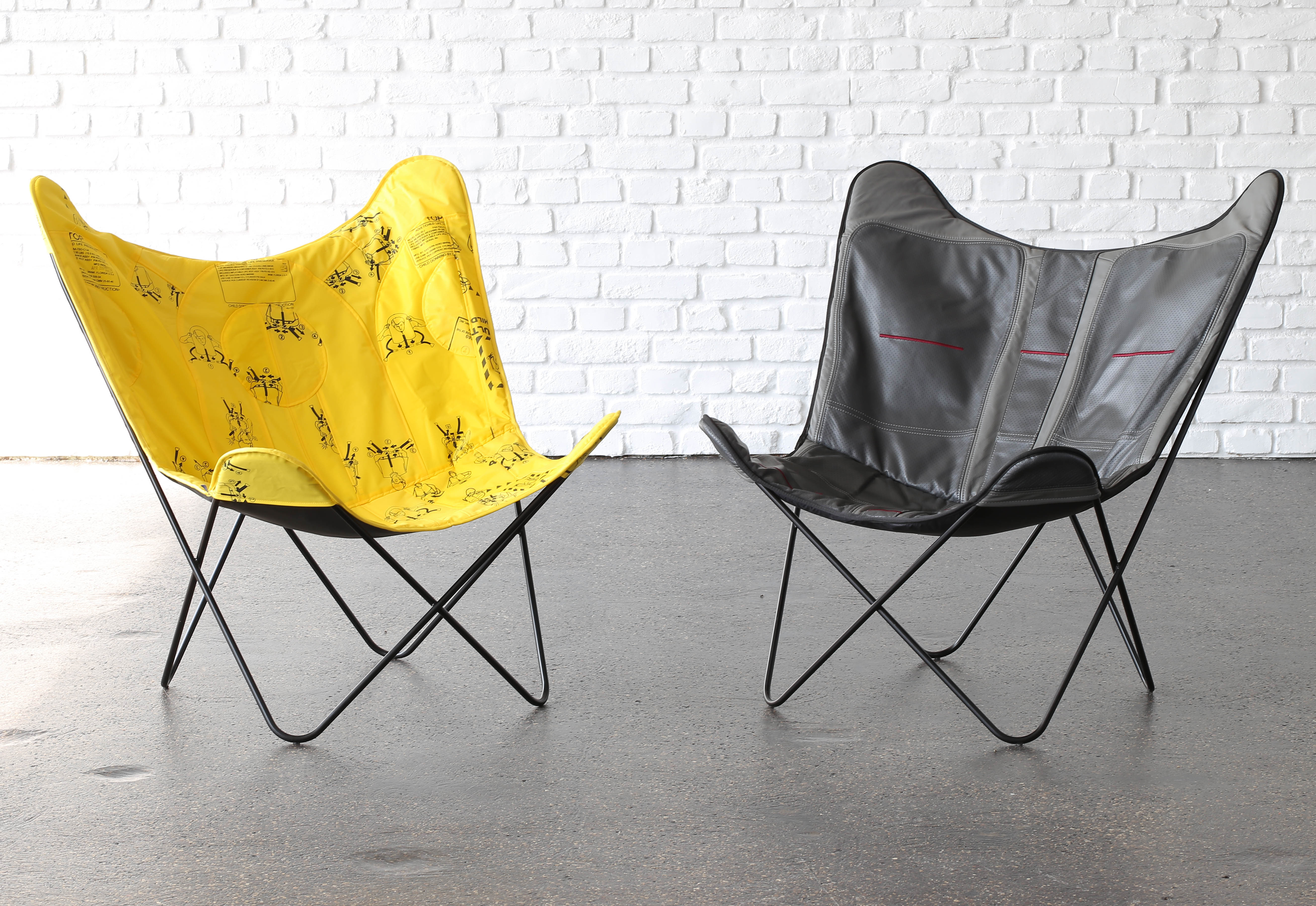 ButterFLY Chair aus Rettungsweste