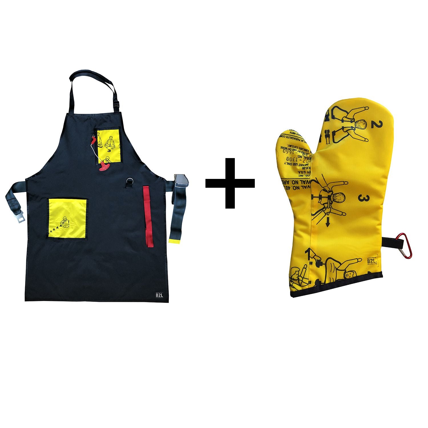 Benefit Bundle with BBQ Apron & BBQ Glove - Grill Set