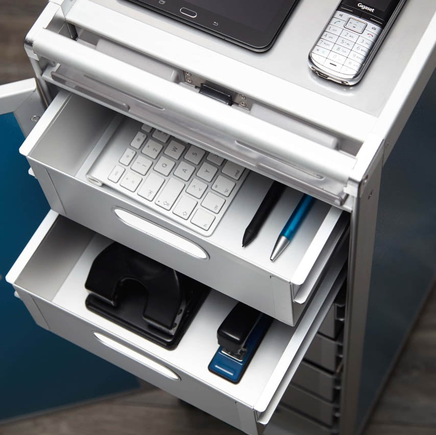 ATLAS Drawer Aluminium Stück (füllt einen Full-Size Trolley)