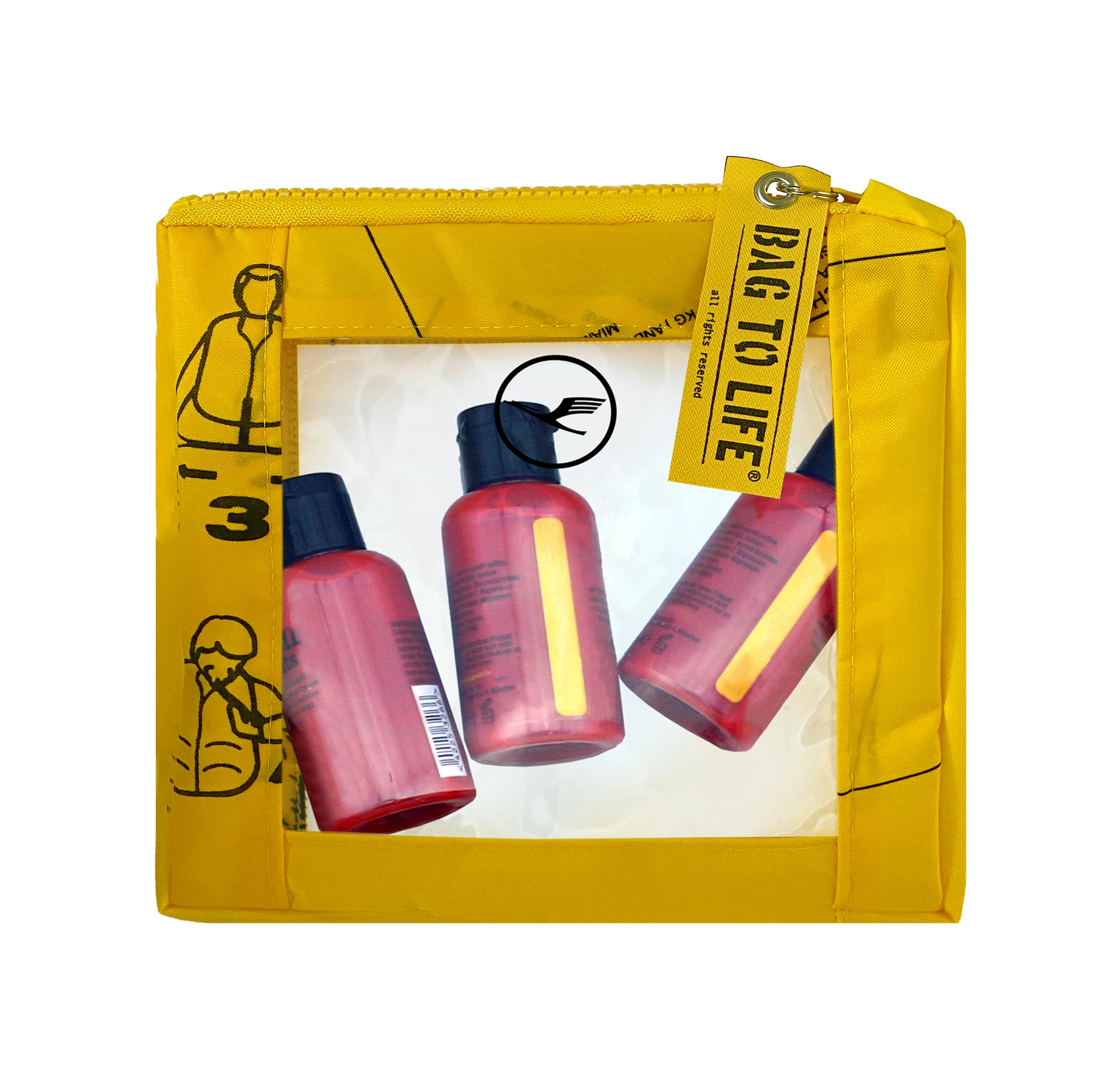 Carry on Cosmetics Liquidbag - Transparenter Kulturbeutel
