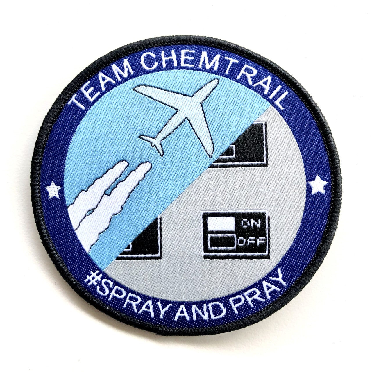 Sew-on patch "Team Chemtrail"