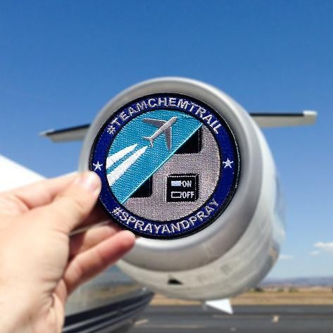 Sew-on patch "Team Chemtrail"
