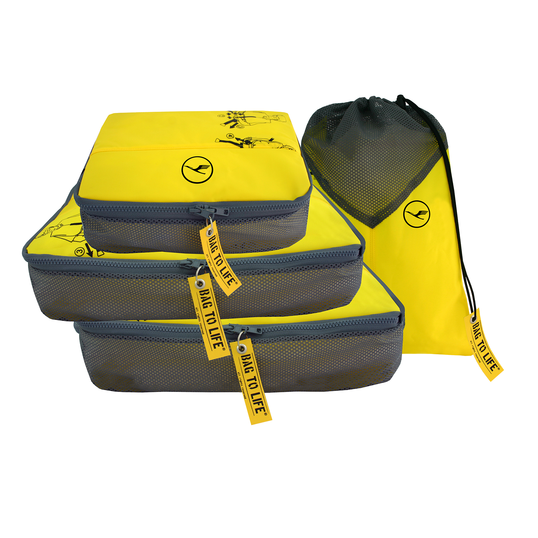 Easy Packing Set - Wäsche Etui Set  Easy Packing Set - Wäsche Etui Set