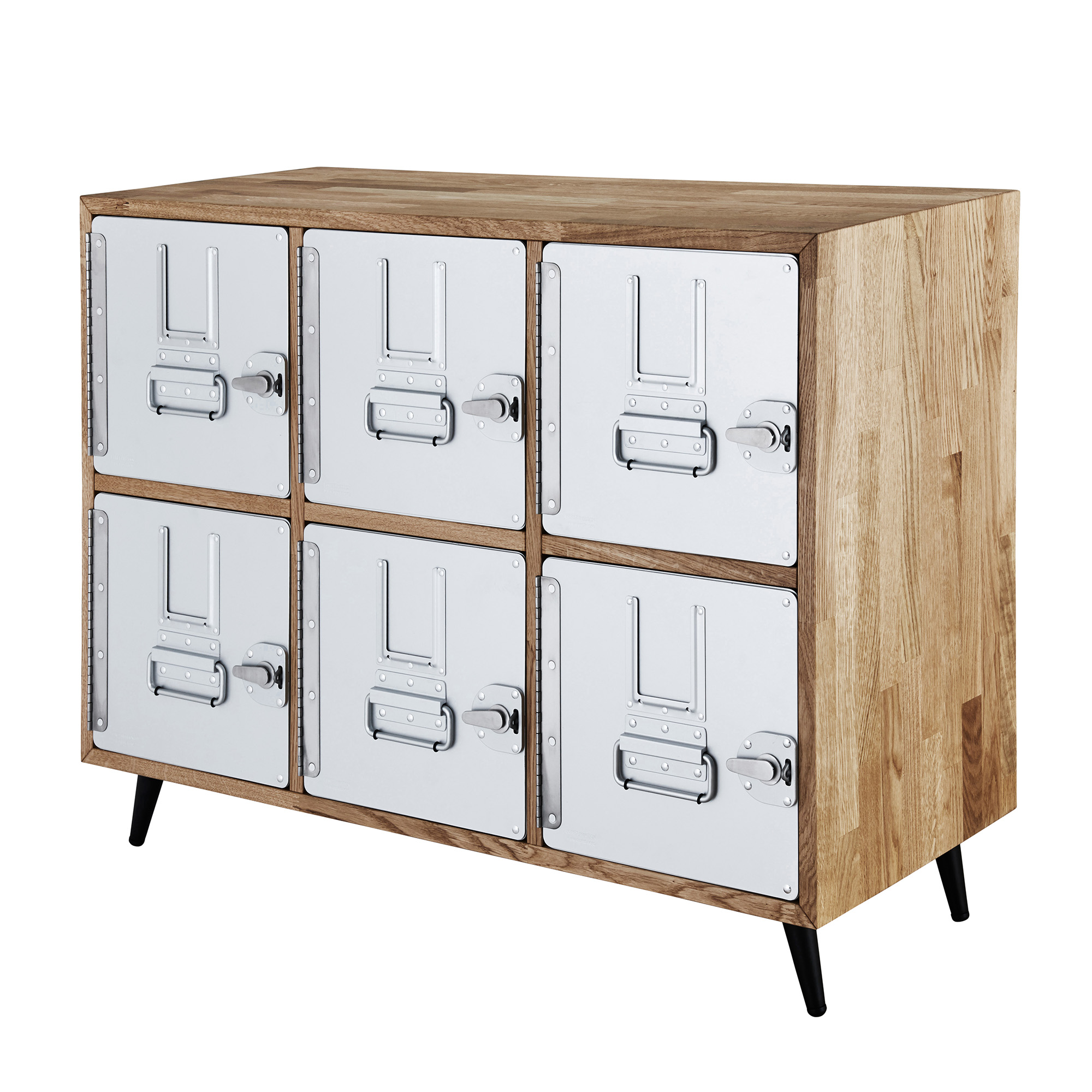 Sideboard08_2k Standard Unit Sideboard Eiche 3x2