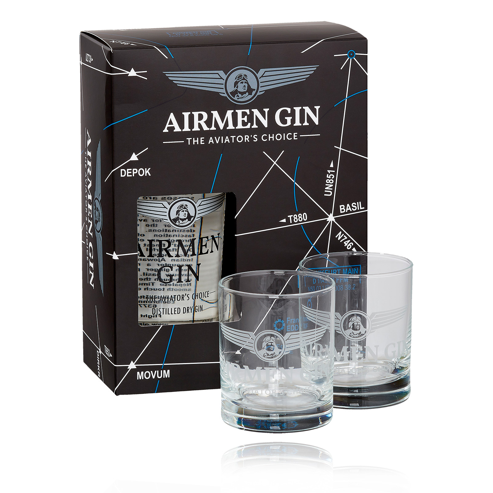 Airmen Gin After Landing Geschenkbox