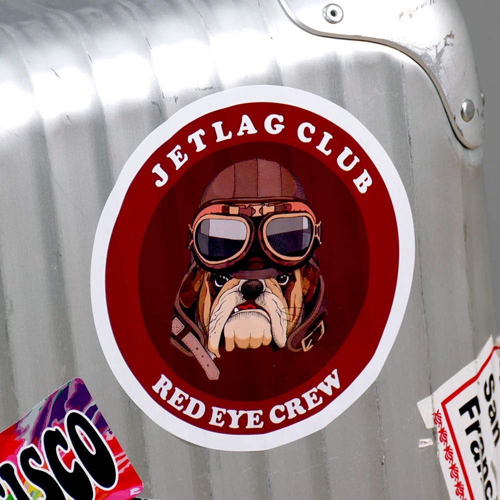 Sticker_koffer Sticker "Red Eye Crew"