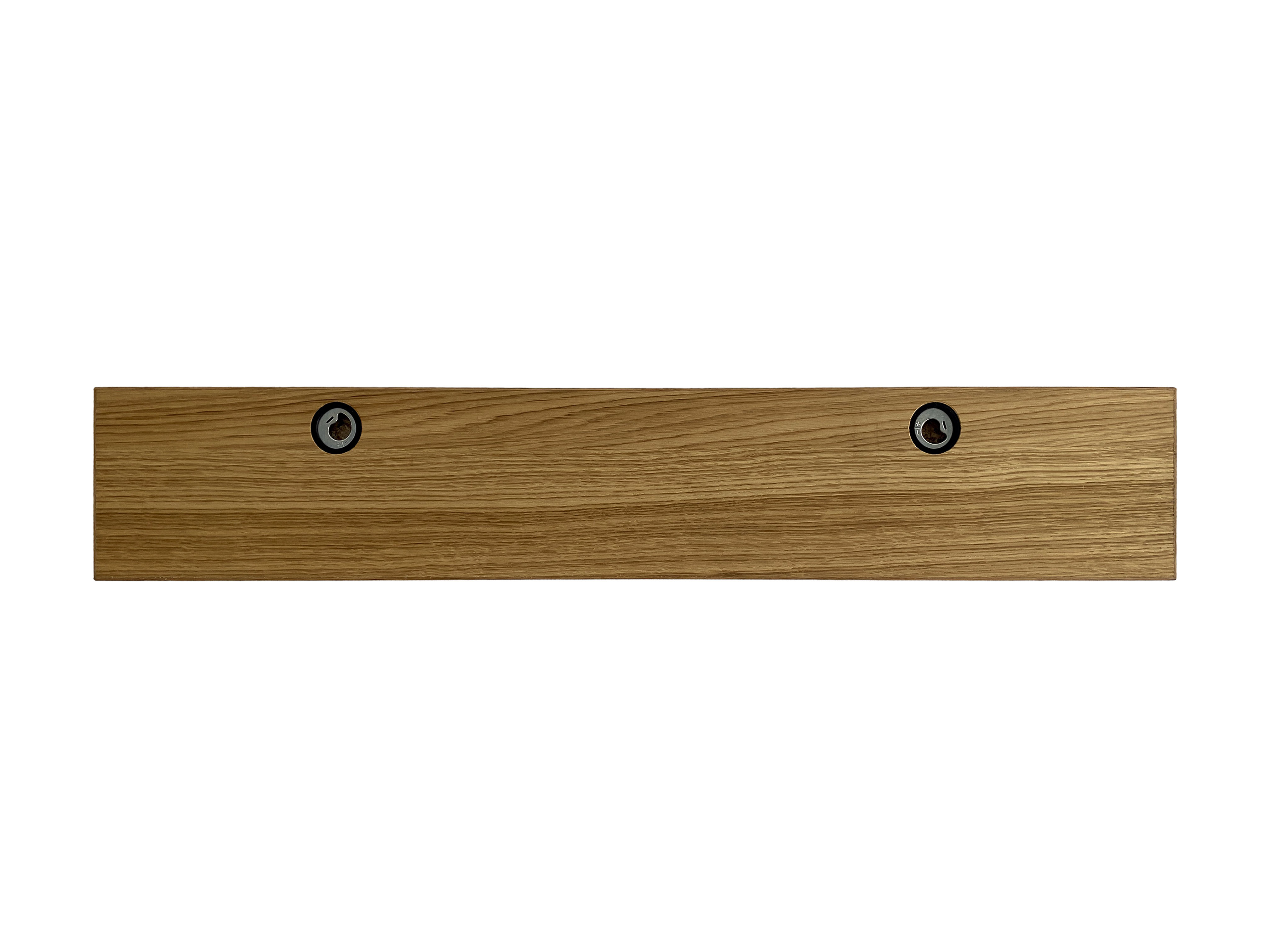 Four Seatbelt Buckle wadrobe - Oak wood with silver buckles