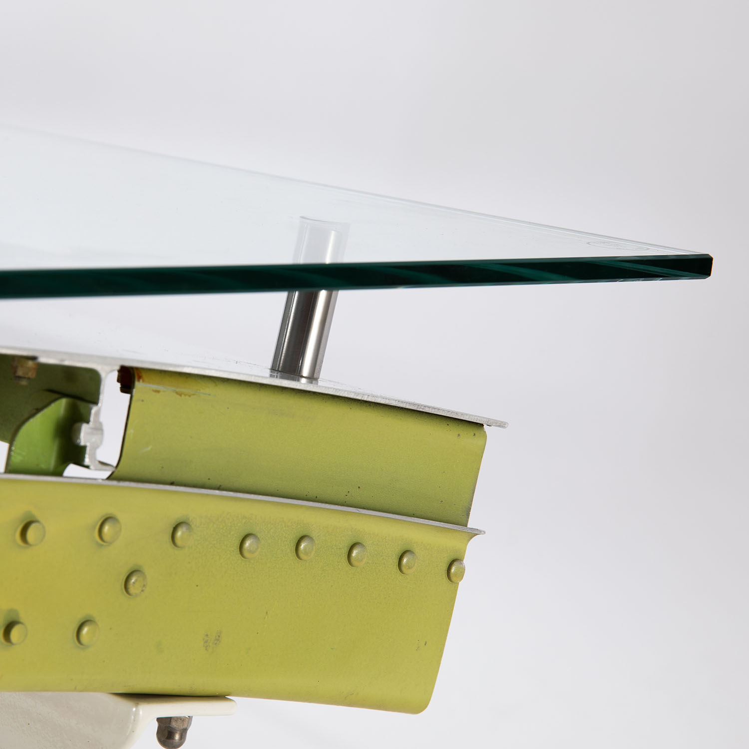Couchtisch "Lindbergh" - Originallack, 2 Fenster