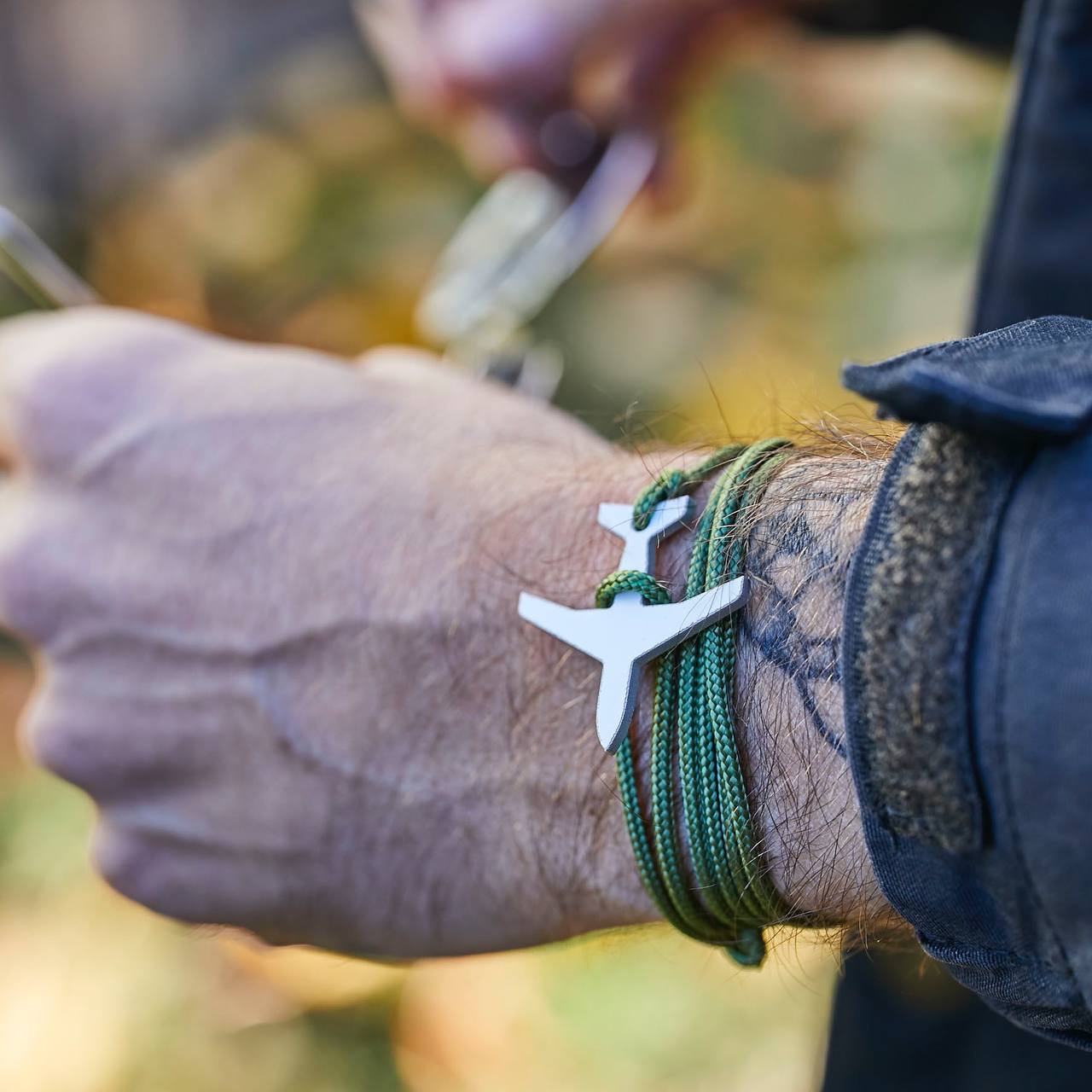 Armband A320 Paracord - Olivgrün