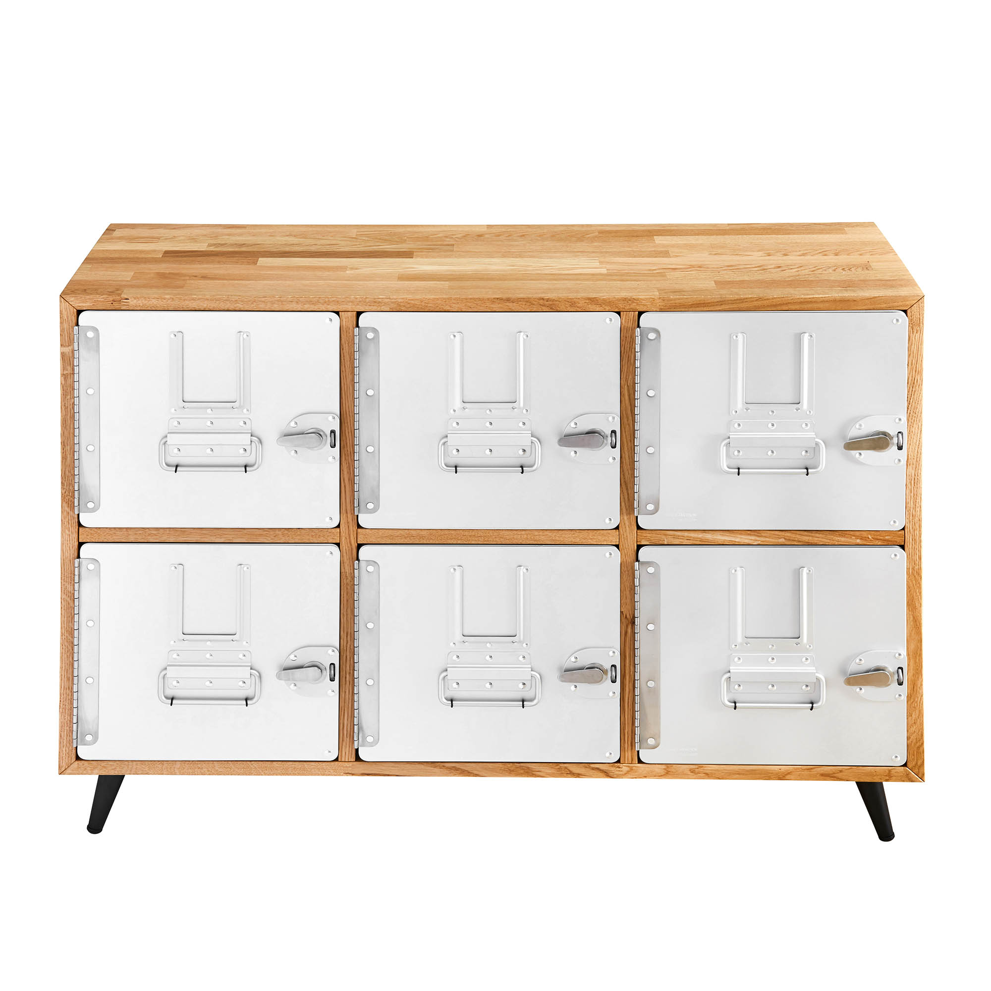 Sideboard01_2k Standard Unit Sideboard Eiche 3x2