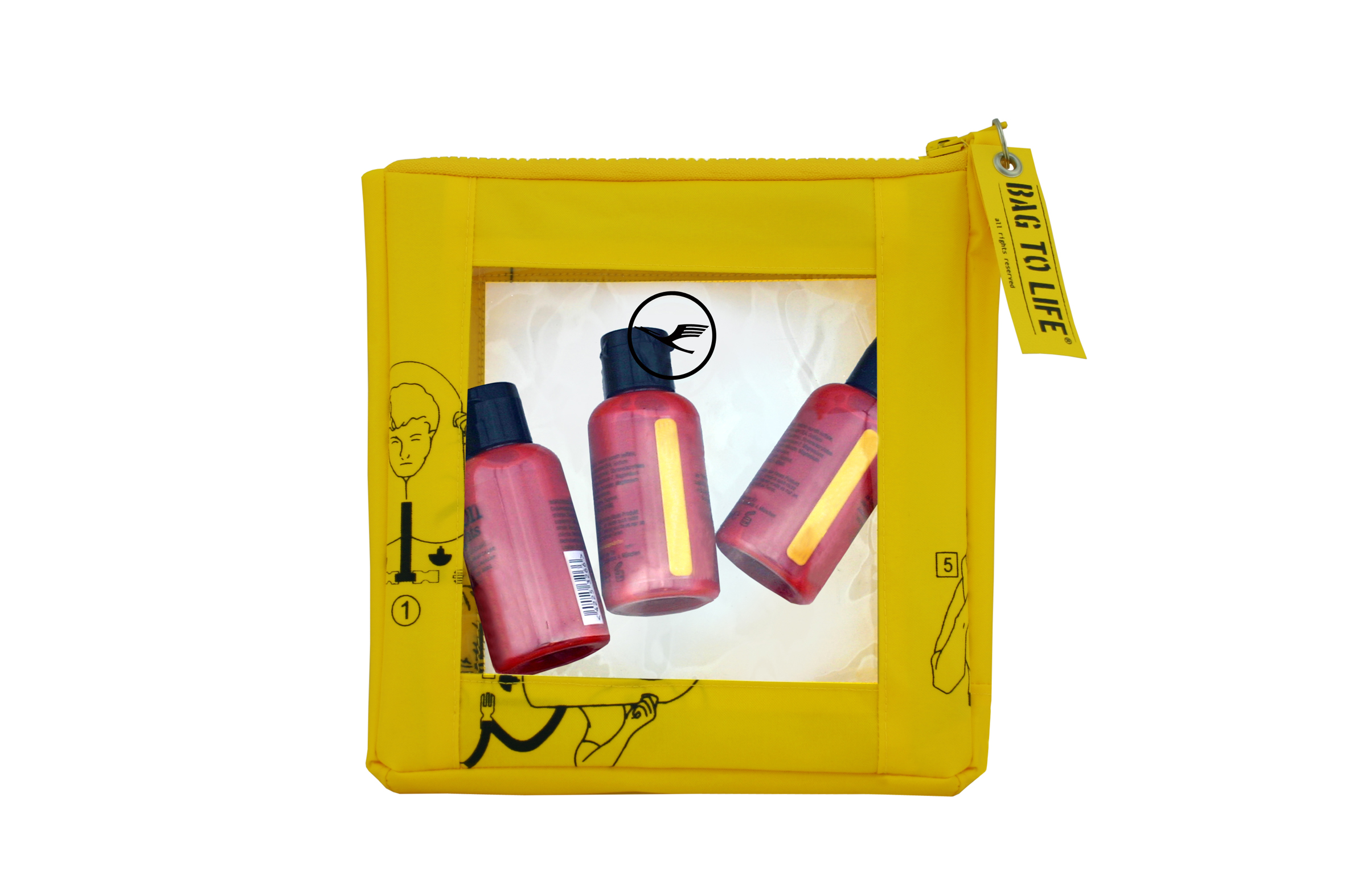 Carry on Cosmetics Liquidbag - Transparenter Kulturbeutel 