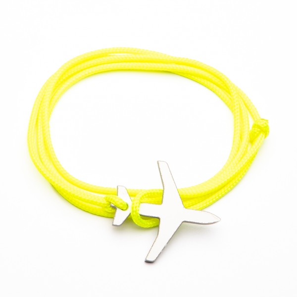 Armband MD-82 Paracord - Neon Gelb