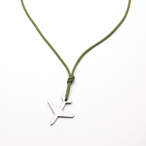 Necklace A380 Paracord - Olive Green