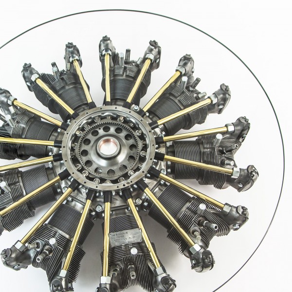 Coffee Table “Moskva” - Radial Engine