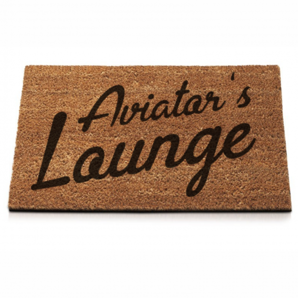 Fußmatte "Aviator's Lounge"